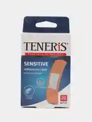 Лейкопластырь TENERIS бактерицидный с ионами серебра 20 шт