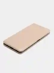 Золотой чехол-книжка для Huawei Honor X8 (Хуавей Хонор Х8)