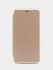Золотой чехол-книжка для Huawei Honor X8 (Хуавей Хонор Х8)
