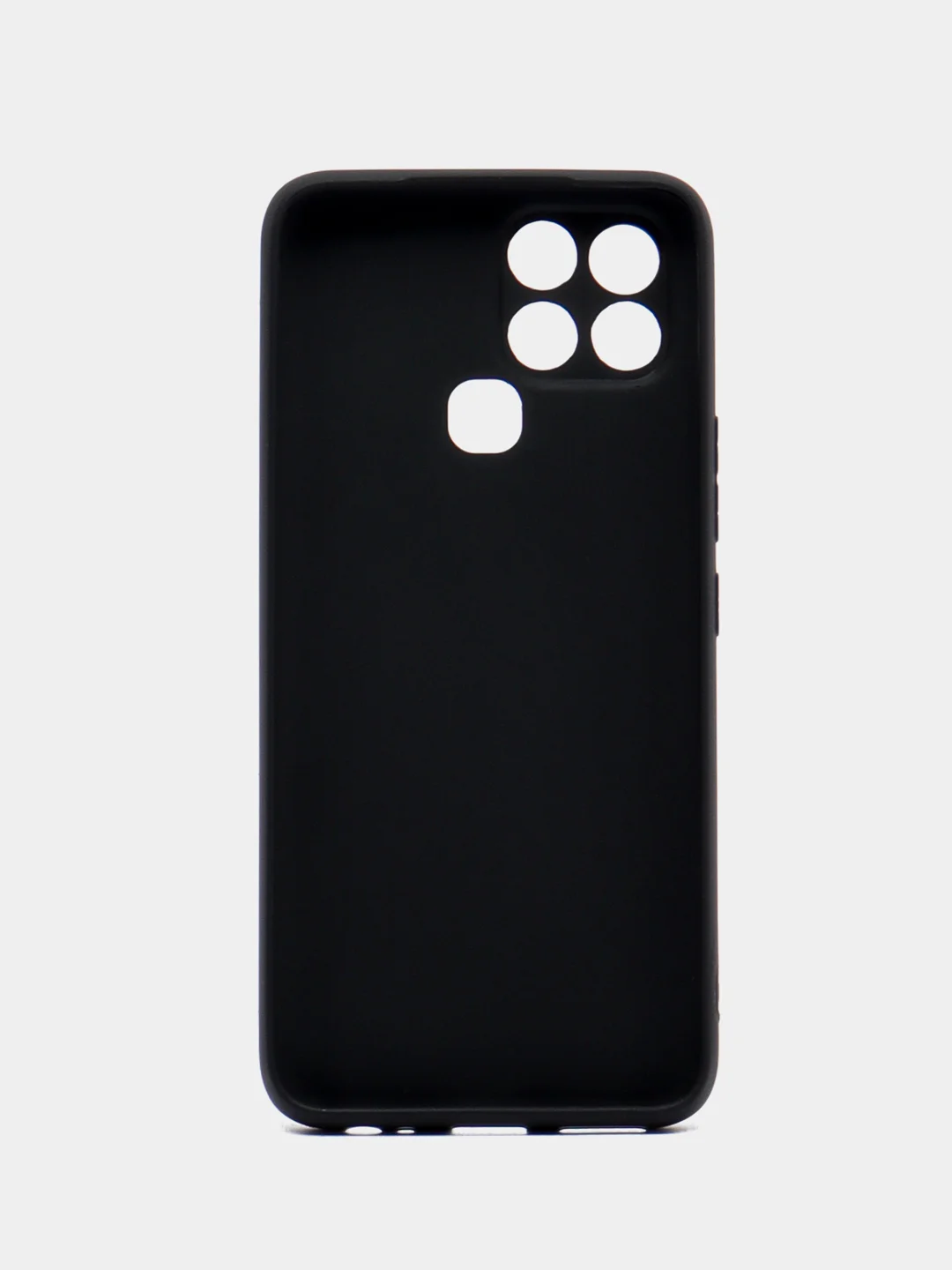Черный чехол для Infinix Smart 6 (Инфиникс Смарт 6), силиконовый
