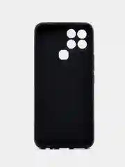 Черный чехол для Infinix Smart 6 (Инфиникс Смарт 6), силиконовый