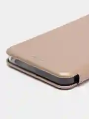 Золотой чехол книжка для Realme C30 / C30S / Realme 50i PRIME (Реалми С30 / С30С / 50и Прайм)