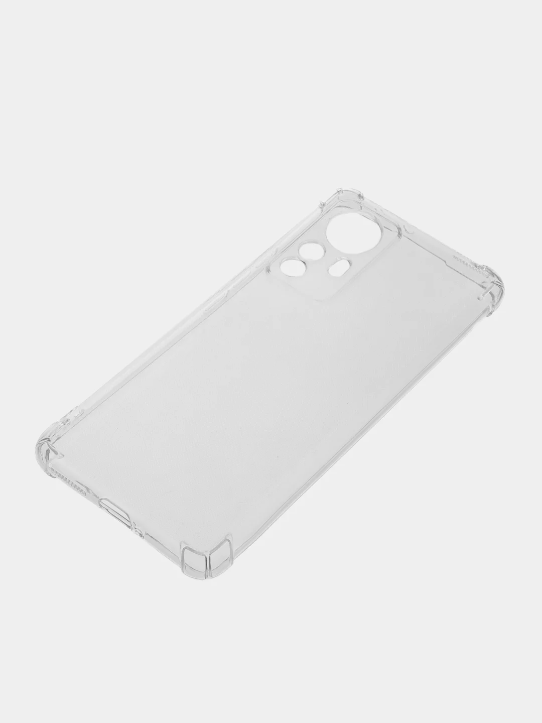 Прозрачный силиконовый чехол для Xiaomi 12 pro (Сяоми 12 про), прозрачный
