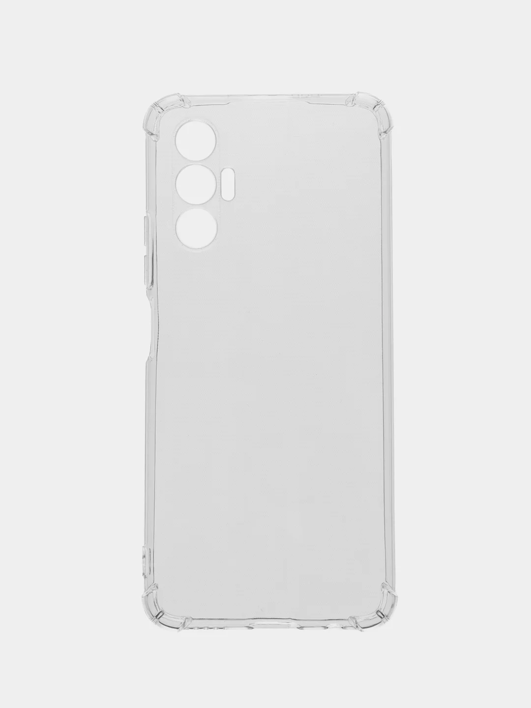 Прозрачный силиконовый чехол для Tecno POVA 3 (Техно Пова 3) прозрачный