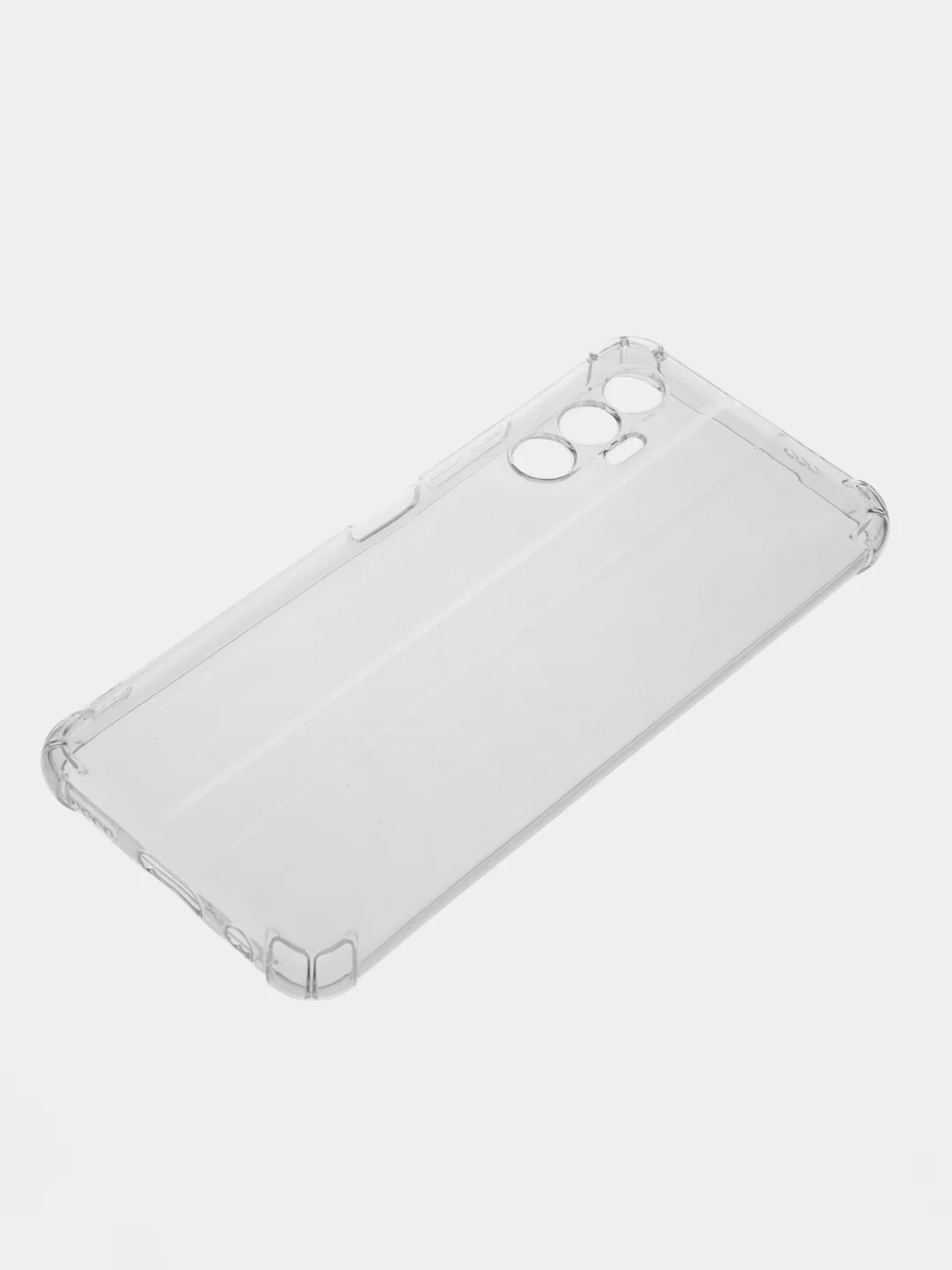 Прозрачный силиконовый чехол для Tecno POVA 3 (Техно Пова 3) прозрачный