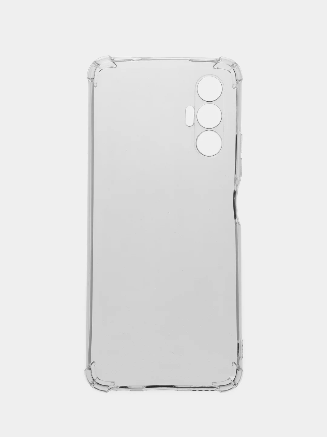 Прозрачный силиконовый чехол для Tecno POVA 3 (Техно Пова 3) прозрачный