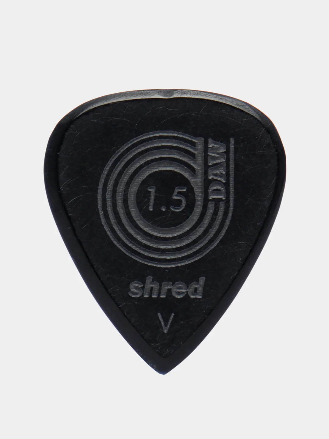 Черный медиаторы для гитары DAW MAN Picks Shredline Pointed, черные, 1.5 мм, 2 мм, 3 мм