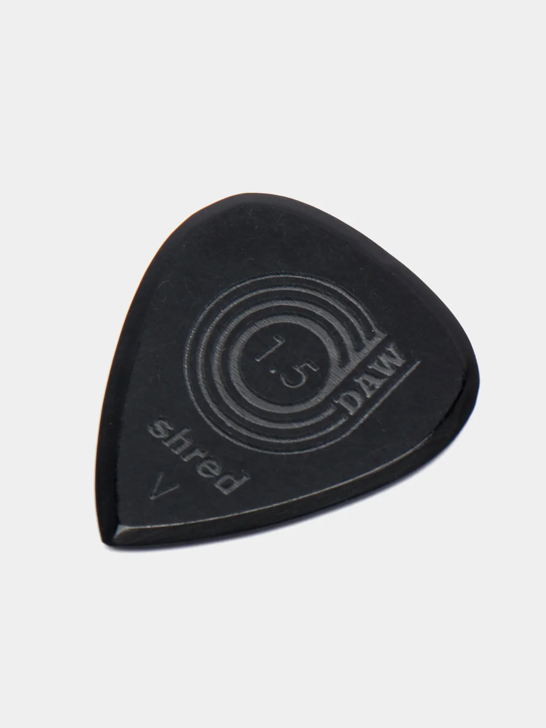Черный медиаторы для гитары DAW MAN Picks Shredline Pointed, черные, 1.5 мм, 2 мм, 3 мм