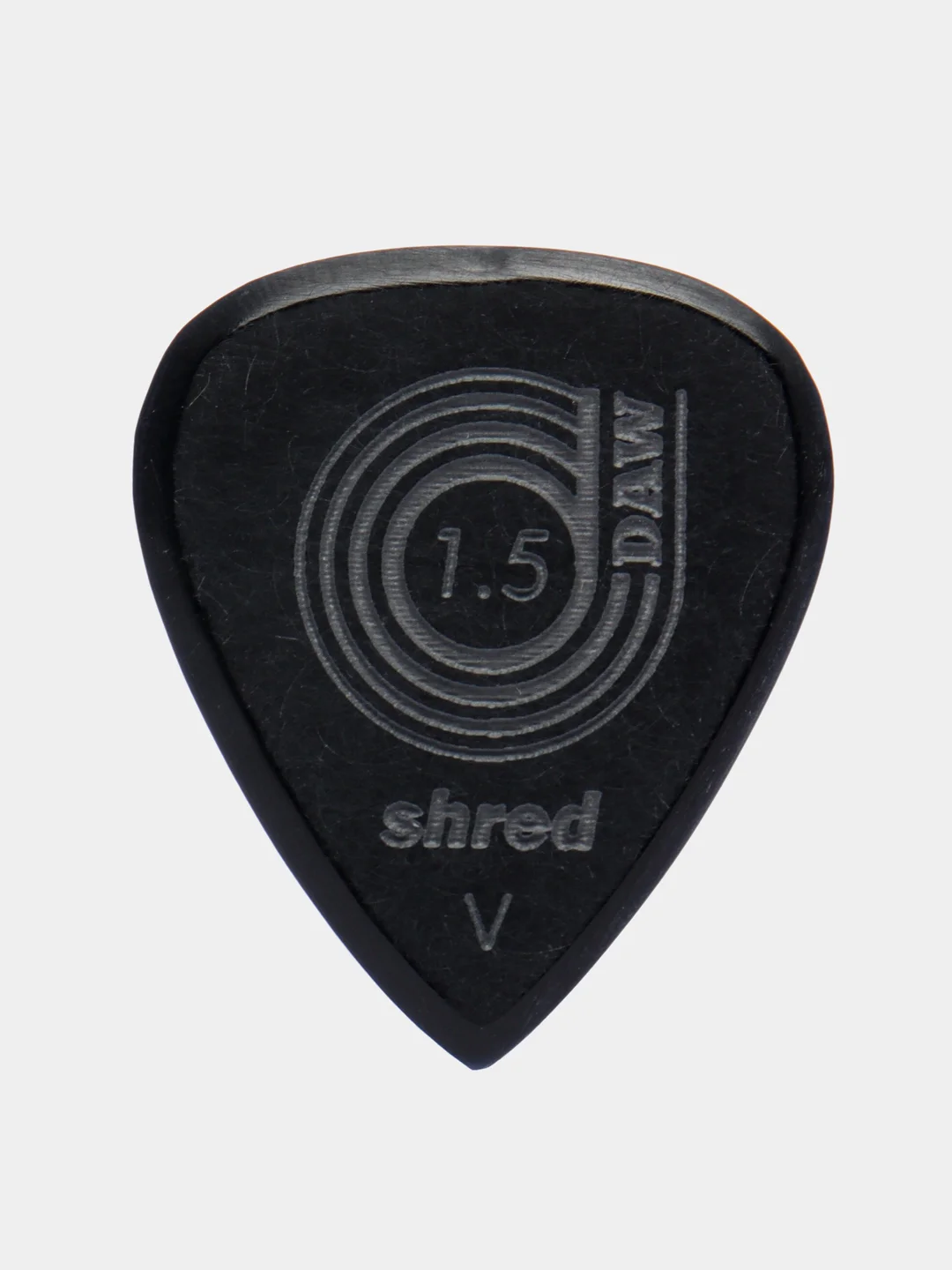 Черный медиаторы для гитары DAW MAN Picks Shredline Pointed, черные, 1.5 мм, 2 мм, 3 мм