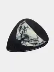 Серый медиаторы для гитары, светящиеся, с рисунком, 0,71 мм, 1 штука