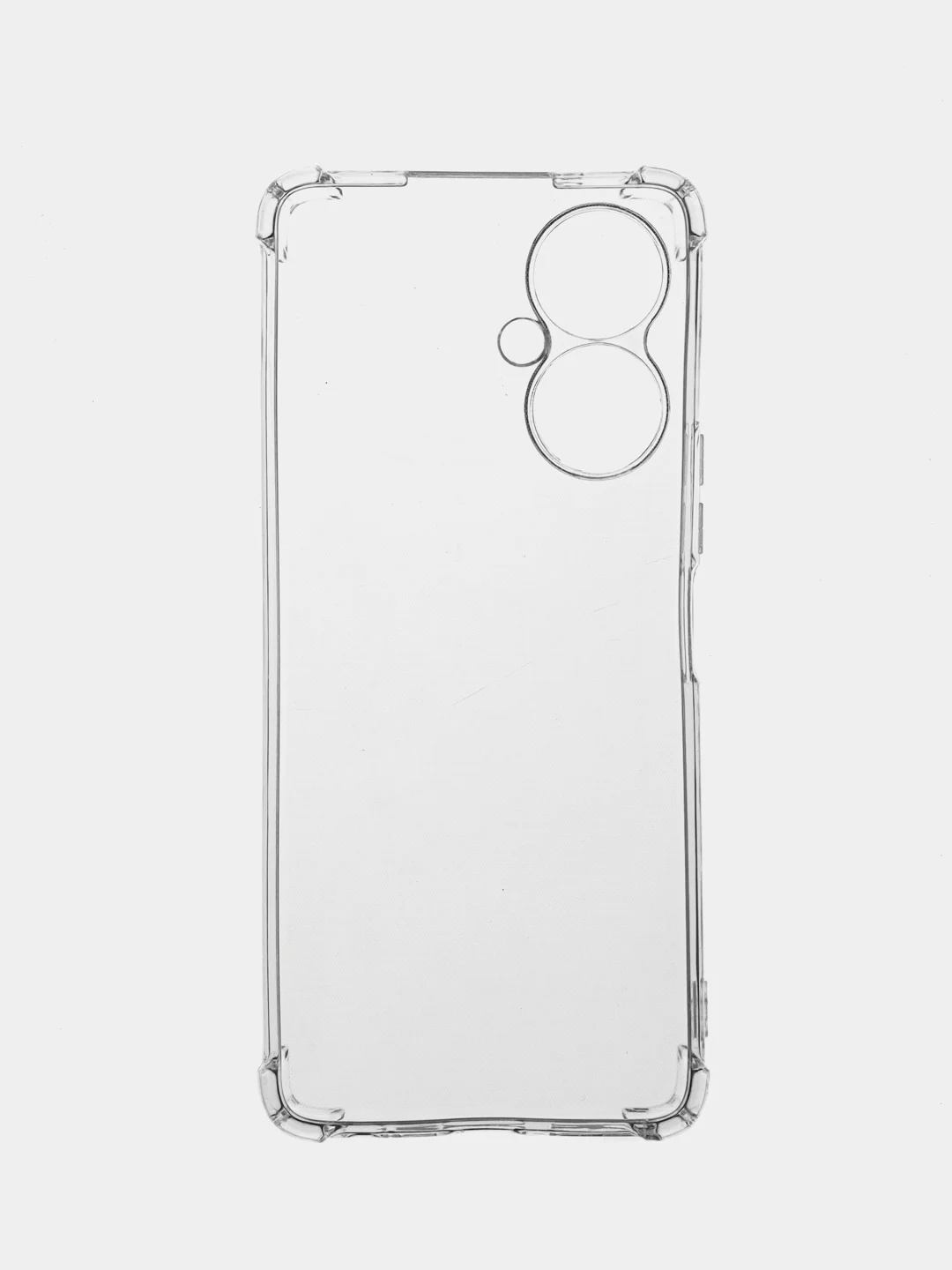 Серебряный чехол для Tecno Camon 19 / 19 Pro (Техно Камон 19 / 19 Про), прозрачный