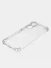 Серебряный чехол для Tecno Camon 19 / 19 Pro (Техно Камон 19 / 19 Про), прозрачный