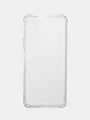 Чехол Tecno Camon 19 Neo (Техно Камон 19 Нео), прозрачный и черный с защитой камеры