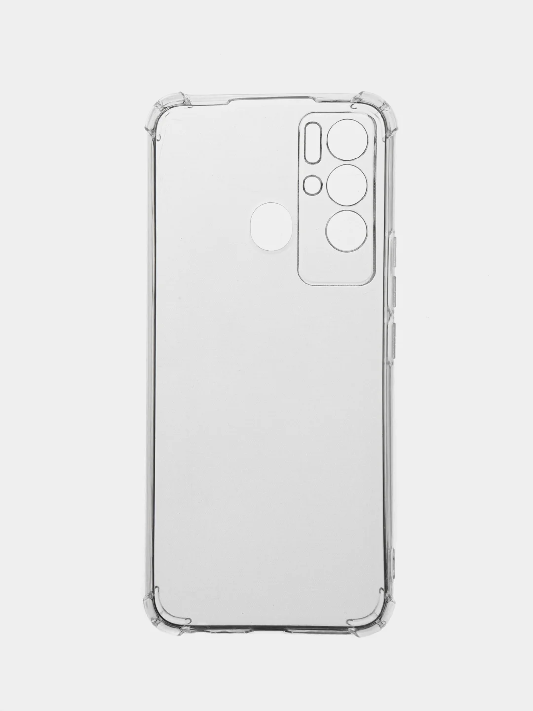 Прозрачный чехол Tecno Pova Neo (Le6), прозрачный силиконовый