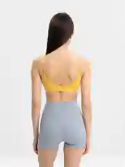 Горчичный топ женский
