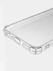 Серебряный чехол для Realme C33 (Реалми С33), прозрачный