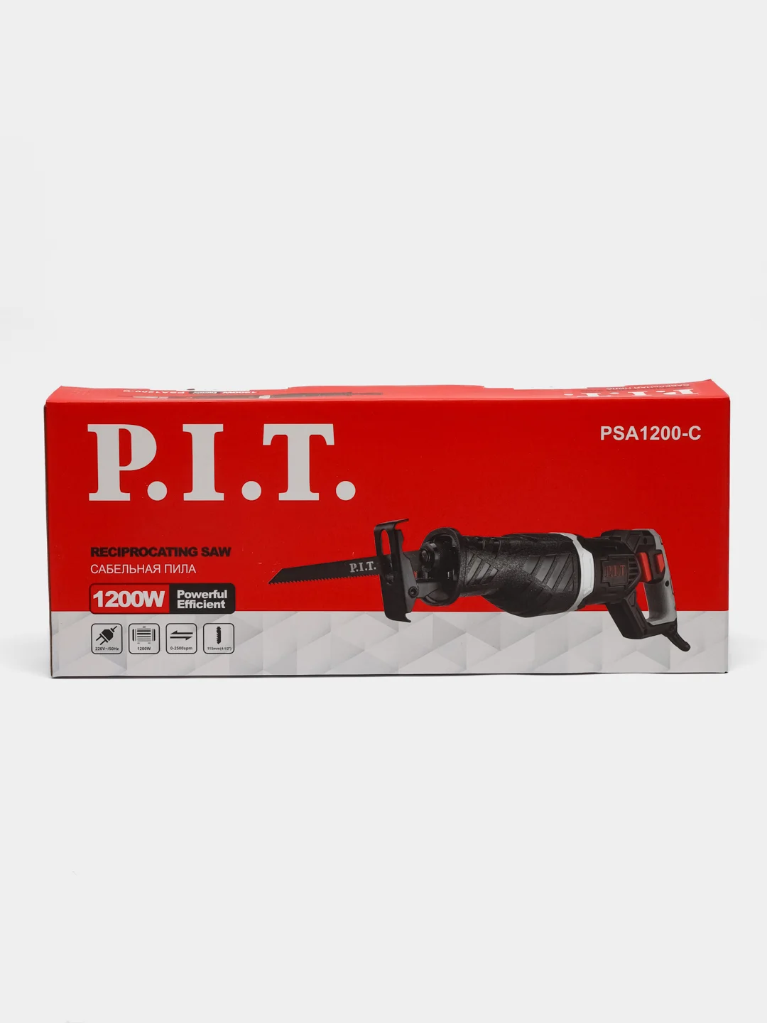 Сабельная пила P.I.T. 1200 Вт, PSA1200-C1 электроножовка, пила для мяса
