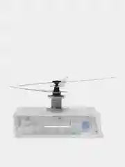 Черный часовой кварцевый механизм плавного хода шток HM-16 мм , HM-22 мм и HM-28 мм