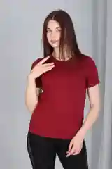 Бежевый футболка женская базовая Хоум Стайл, 2093Ф