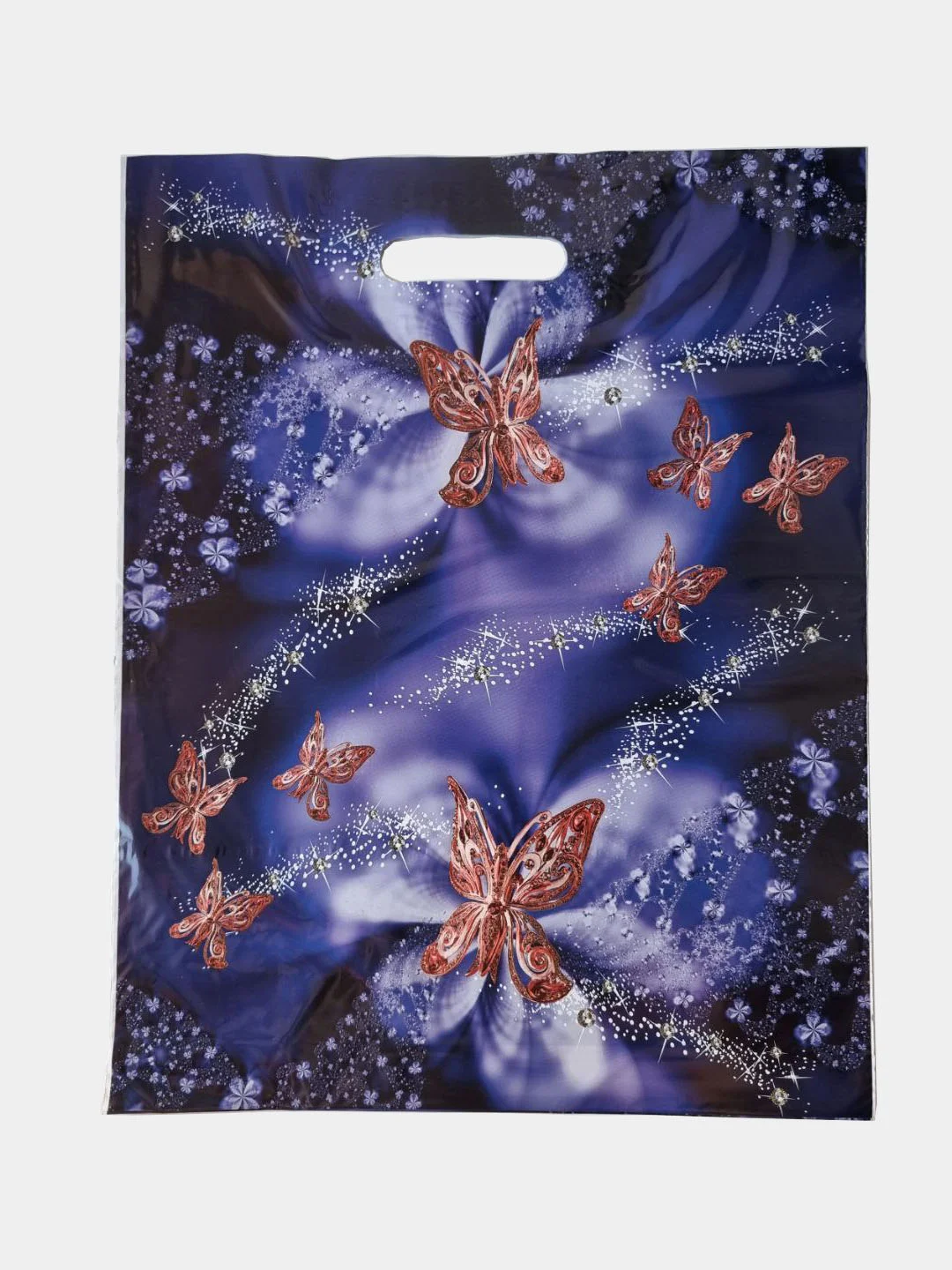 Алый пакет подарочный, ламинированный/ 37 x 46 см/Набор из 3,5 штук/Пакет на все случаи жизни