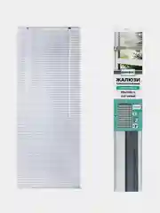 Жалюзи горизонтальные BRABIX 70*160 см, АЛЮМИНИЙ, цвет белый, 606036