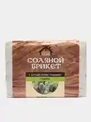 Соль для бани и сауны "Пихта", с алтайскими травами, брикет 1,35 кг