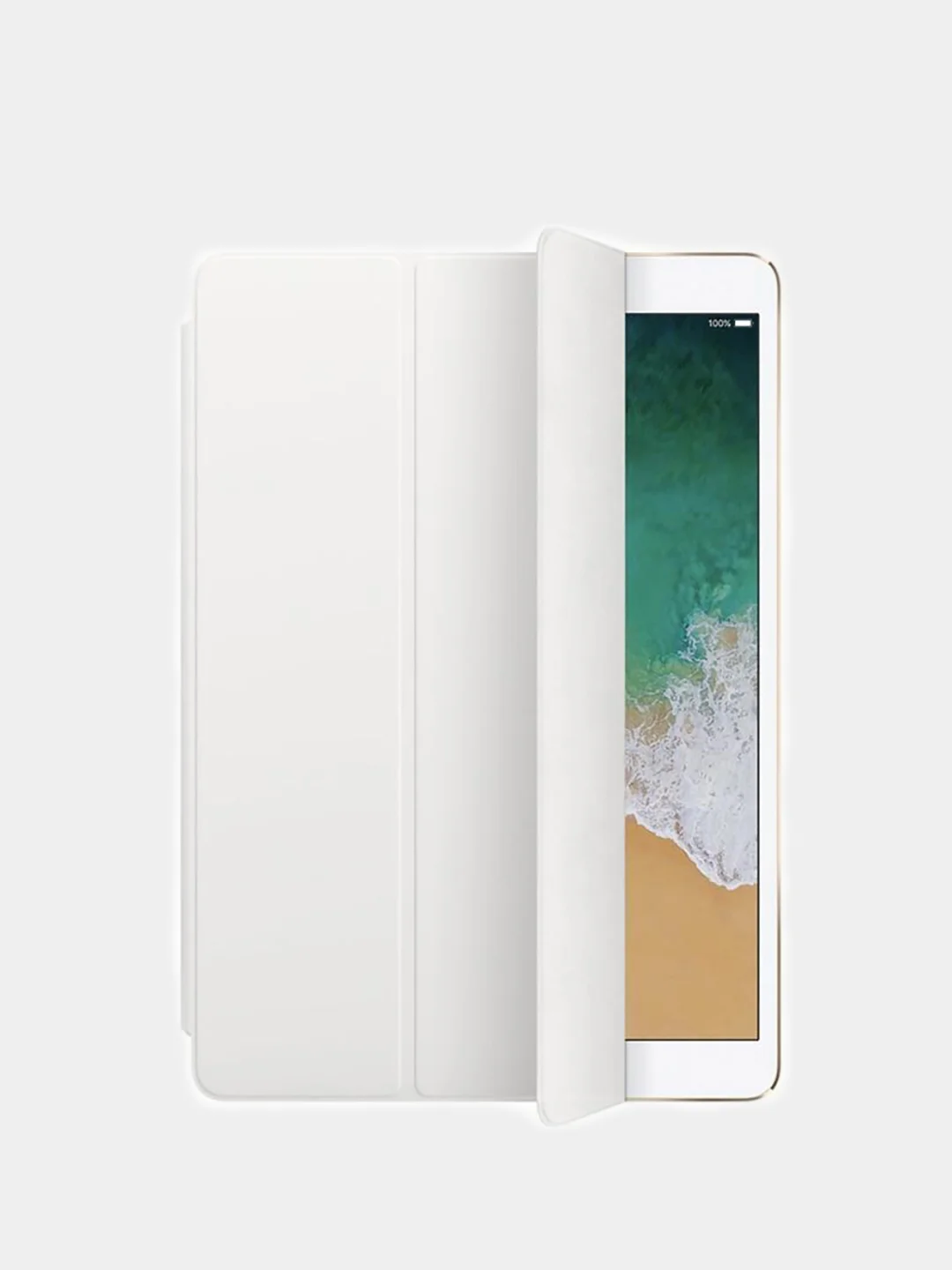 Белый чехол-книжка для iPad Pro 12.9 дюйма 2018 год микрофибра, держатель подставка для планшета