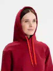 Бордовый толстовка женская бордовая хлопок
