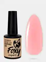 Пастельно-коралловый камуфлирующая база для маникюра FOXY EXPERT NATUREL, 10 мл