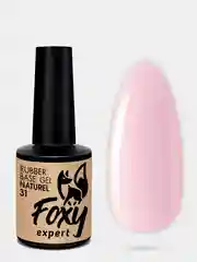 Лавандовый камуфлирующая база для маникюра FOXY EXPERT NATUREL, 10 мл