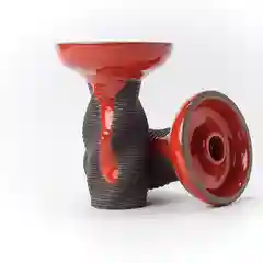 Красный чаша для кальяна FS2 из керамики