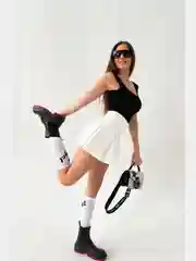 Белый гольфы женские