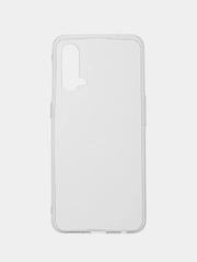 Чехол для OnePlus Nord CE, прозрачный, силиконовый