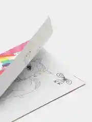 Конфетный раскраска с наклейками для девочек, мальчиков, малышей, формат A4