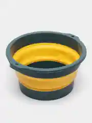 Разноцветный таз складной, силиконовый / Тазик/ таз для купания