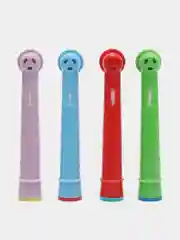 Голубой сменные насадки для электрической зубной щетки Oral-B, средней жесткости, 4 штуки