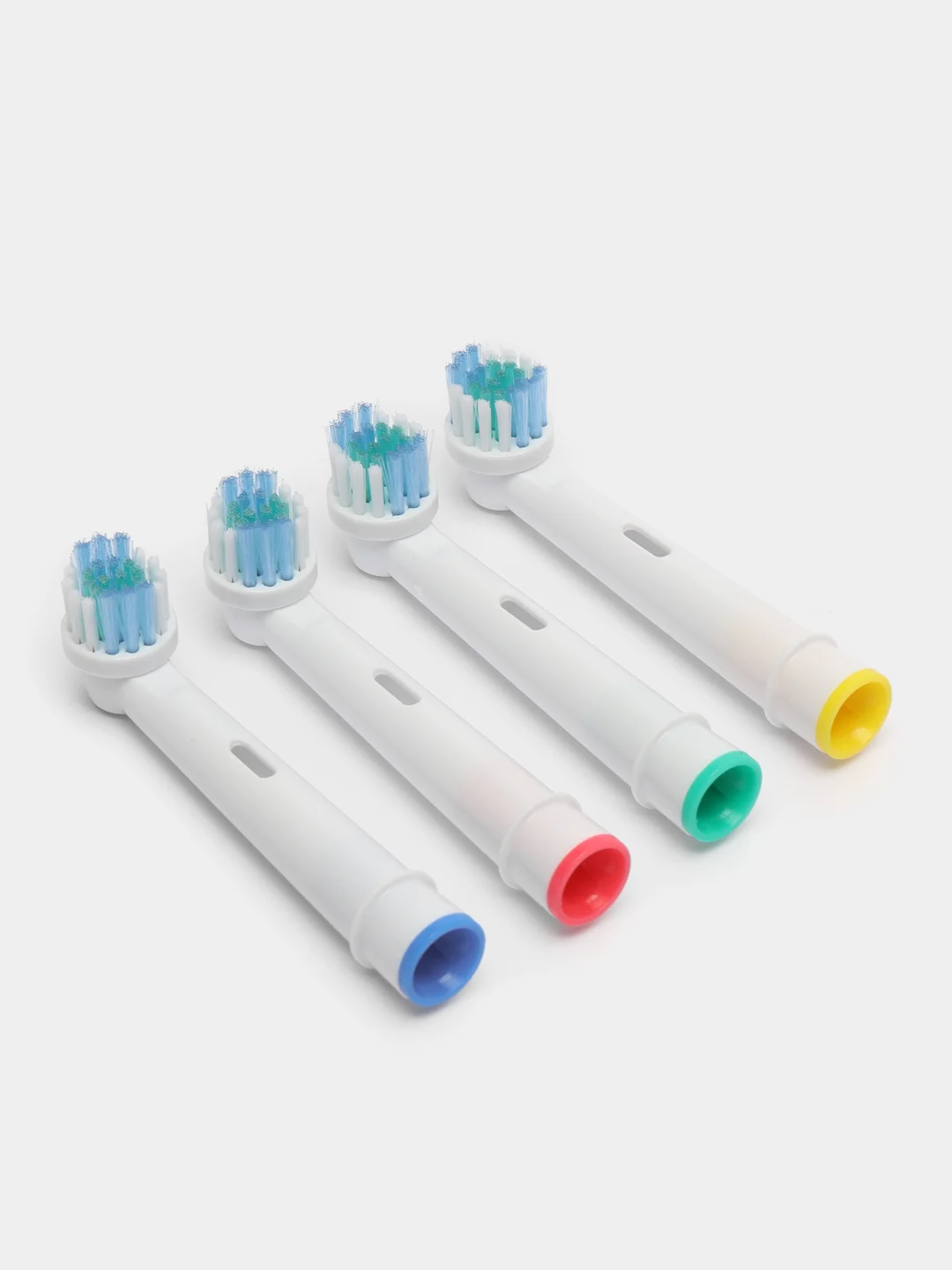Синий сменные насадки для электрической зубной щетки Oral-B, средней жесткости, 4 штуки