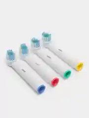 Синий сменные насадки для электрической зубной щетки Oral-B, средней жесткости, 4 штуки