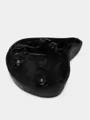 Седло велосипедное GW-20008-015, 245 х 210 мм, черное, с пружинами