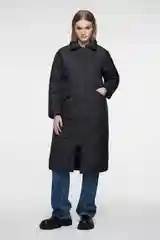 Бежевый пальто стеганое женское befree демисезонное