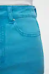 Белый джинсы slim женские befree с разрезом на бедре и высокой посадкой