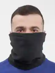 Черный балаклава спортивная, флисовая 3 в 1, шапка снуд, шарф, воротник, маска
