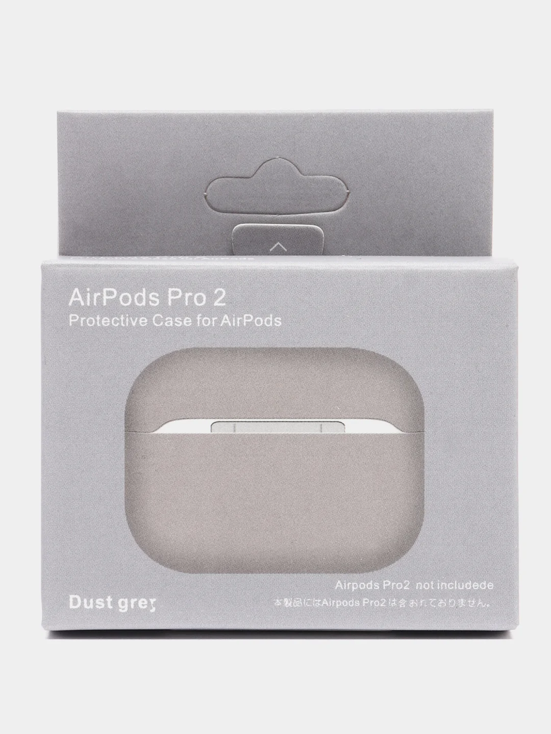 Песочный хаки чехол для наушников AirPods Pro 2, силиконовый