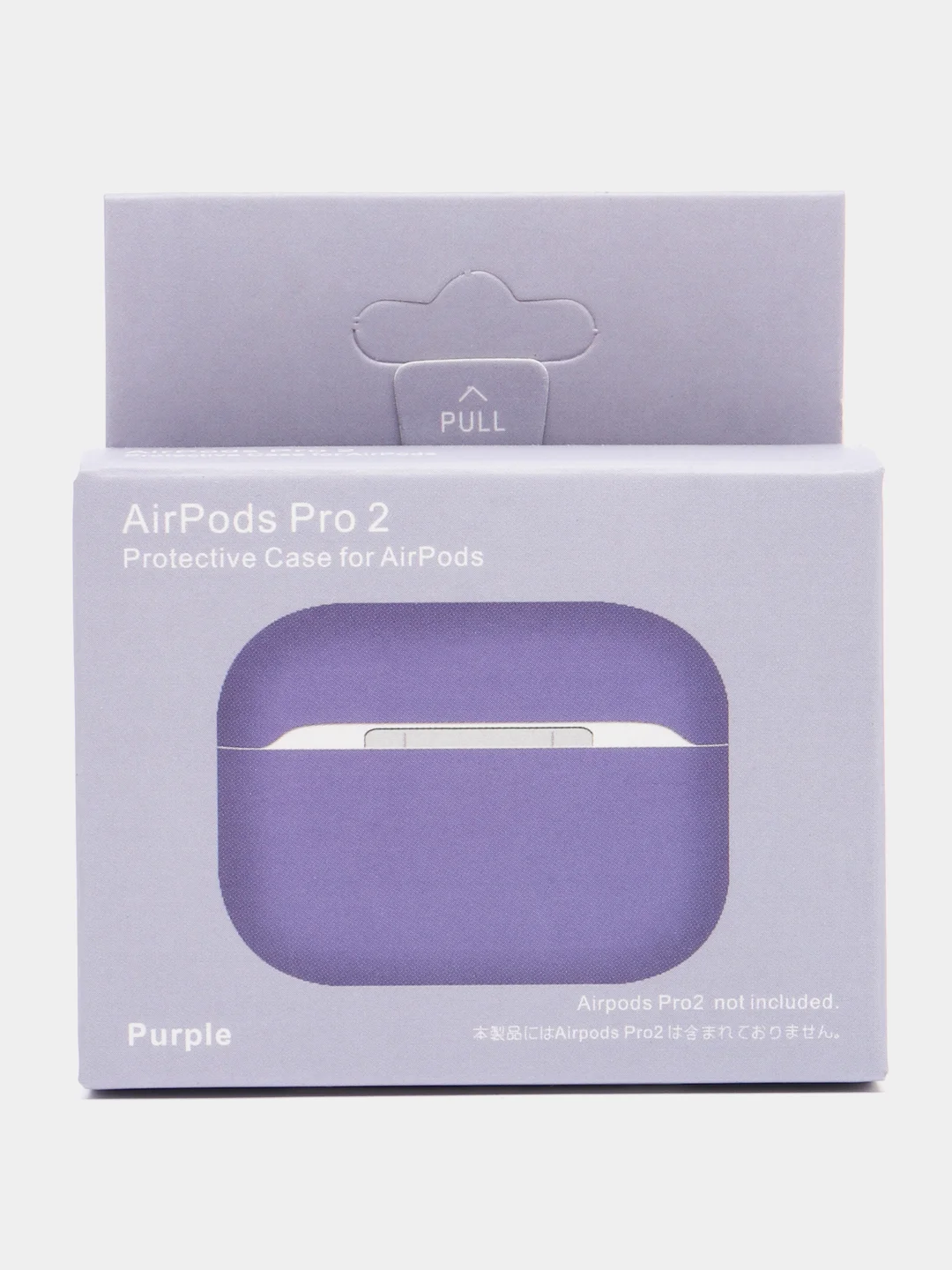 Аметистовый чехол для наушников AirPods Pro 2, силиконовый
