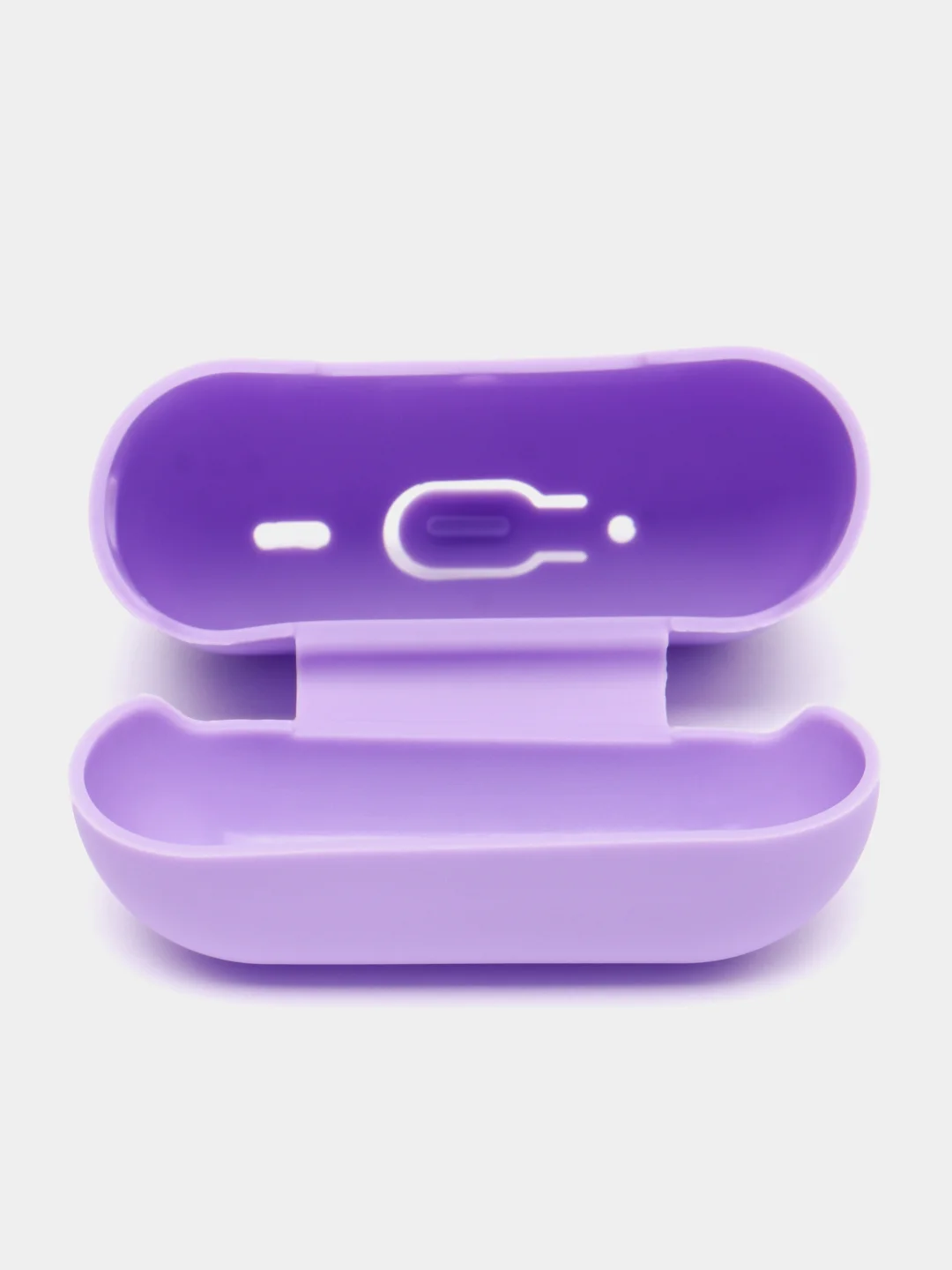 Аметистовый чехол для наушников AirPods Pro 2, силиконовый