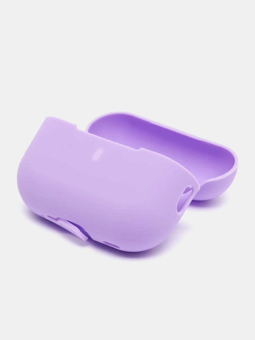 Аметистовый чехол для наушников AirPods Pro 2, силиконовый