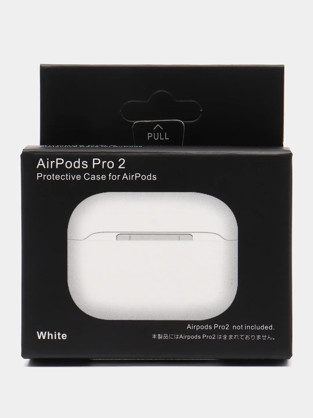 Белый чехол для наушников AirPods Pro 2, силиконовый