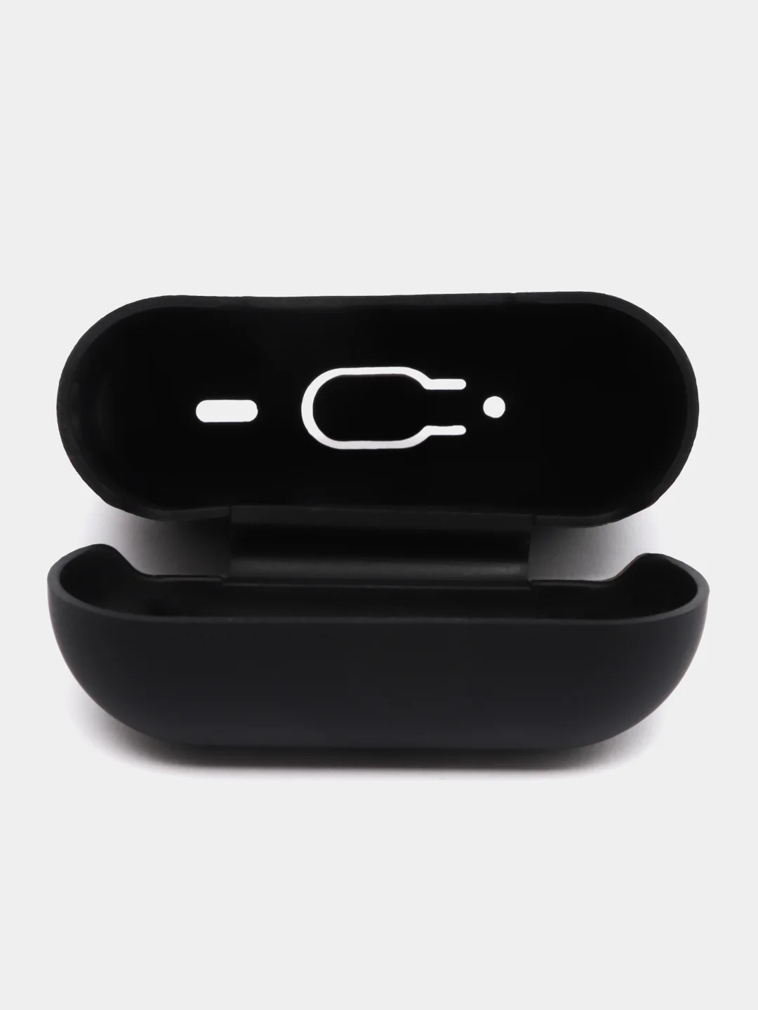 Черный чехол для наушников AirPods Pro 2, силиконовый