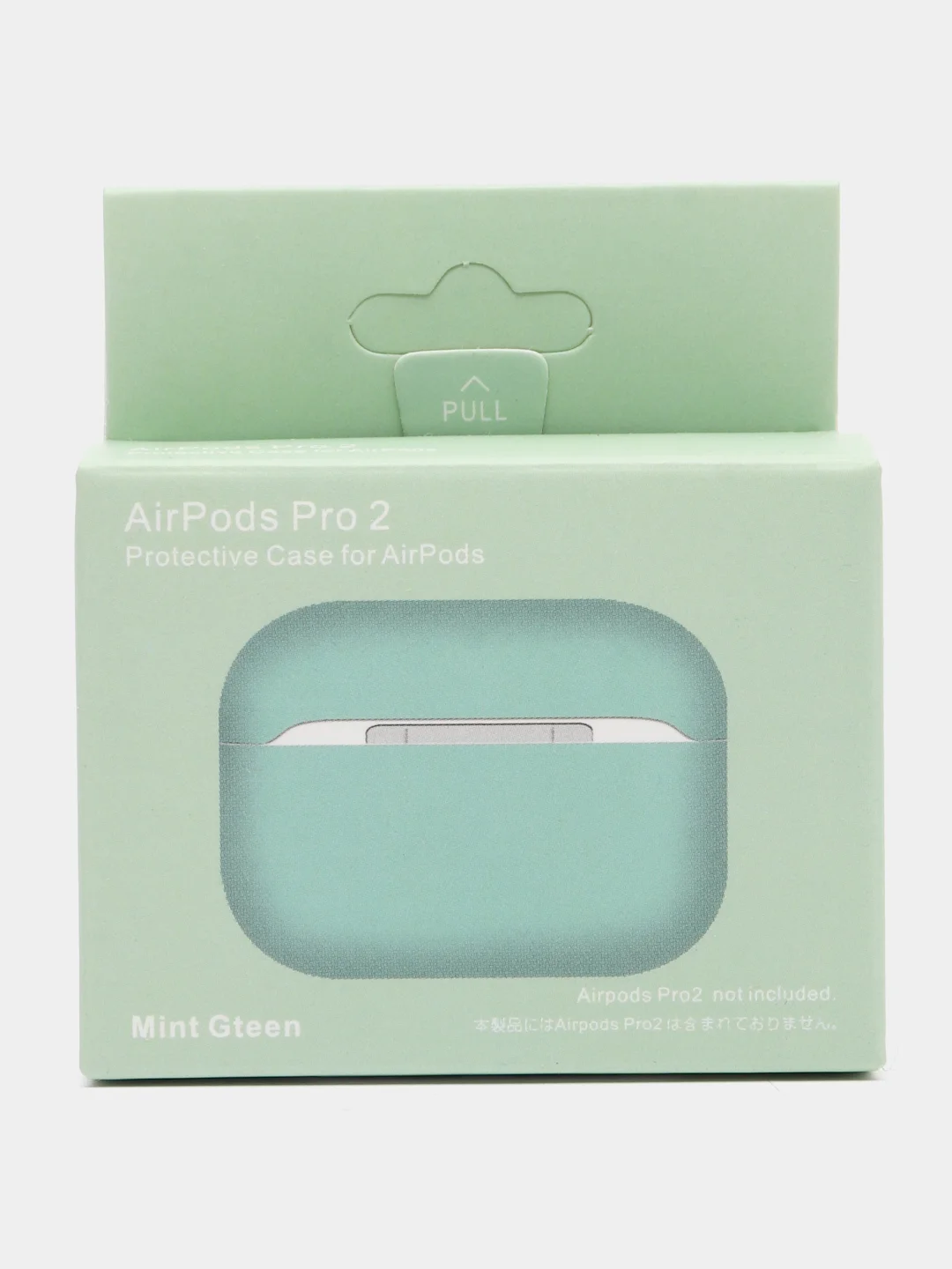 Бирюзовый чехол для наушников AirPods Pro 2, силиконовый