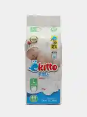 Подгузники Ekitto 4 размер L, для детей 12-17 кг, детские, японские,ночные памперсы, 44 шт